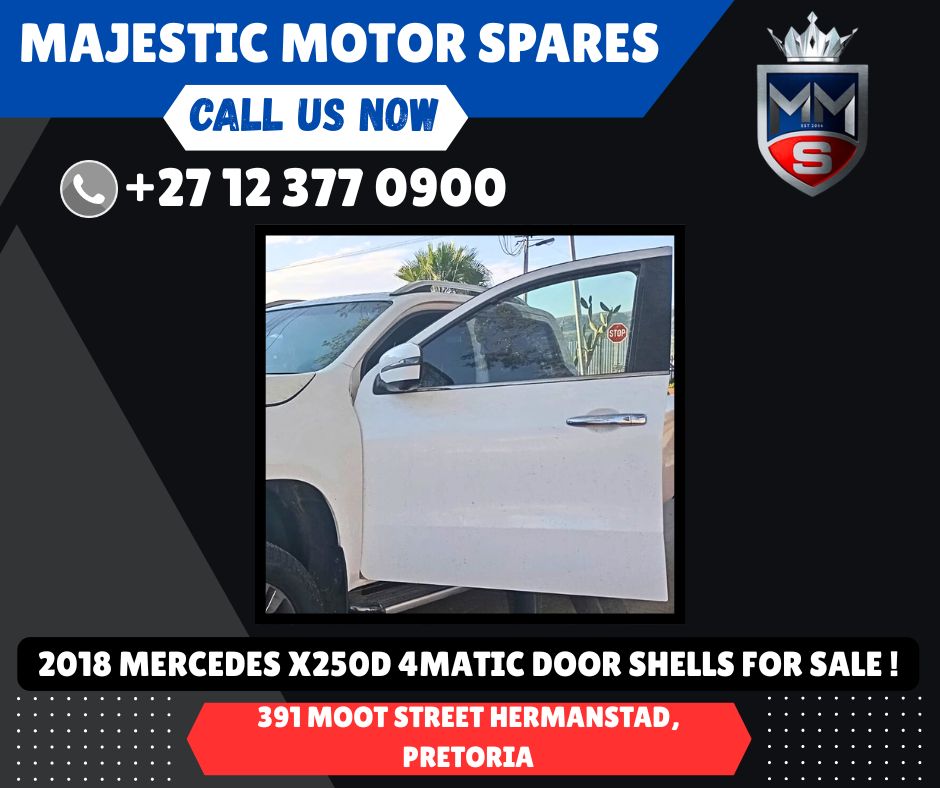 2018 Mercedes-Benz X250D 4Matic Door shells for Sale - Used - Private Seller 2018 Mercedes-Benz X250D 4Matic Door shells for Sale - Used - Private Seller