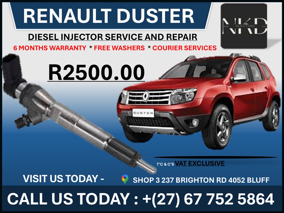 Renault Duster Diesel Injectors on Recondition
