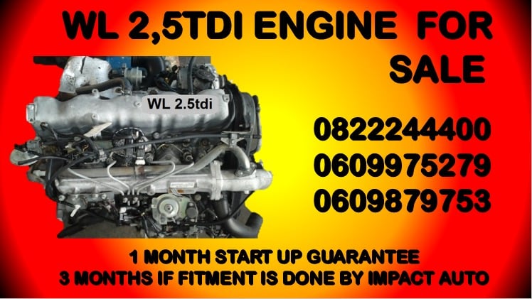 2009 Ford / Mazda 2.5tdi WL Engines for Sale!! All - Private Seller 2009 Ford / Mazda 2.5tdi WL Engines for Sale!! All - Private Seller