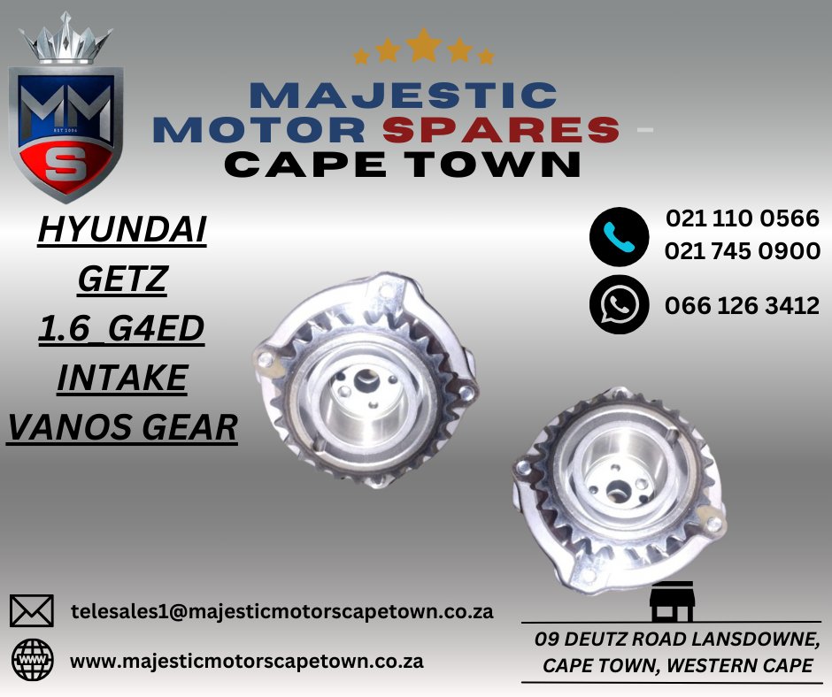 Hyundai Getz 1.6, G4ED Intake Vanos Gear - Private Seller Hyundai Getz 1.6, G4ED Intake Vanos Gear - Private Seller