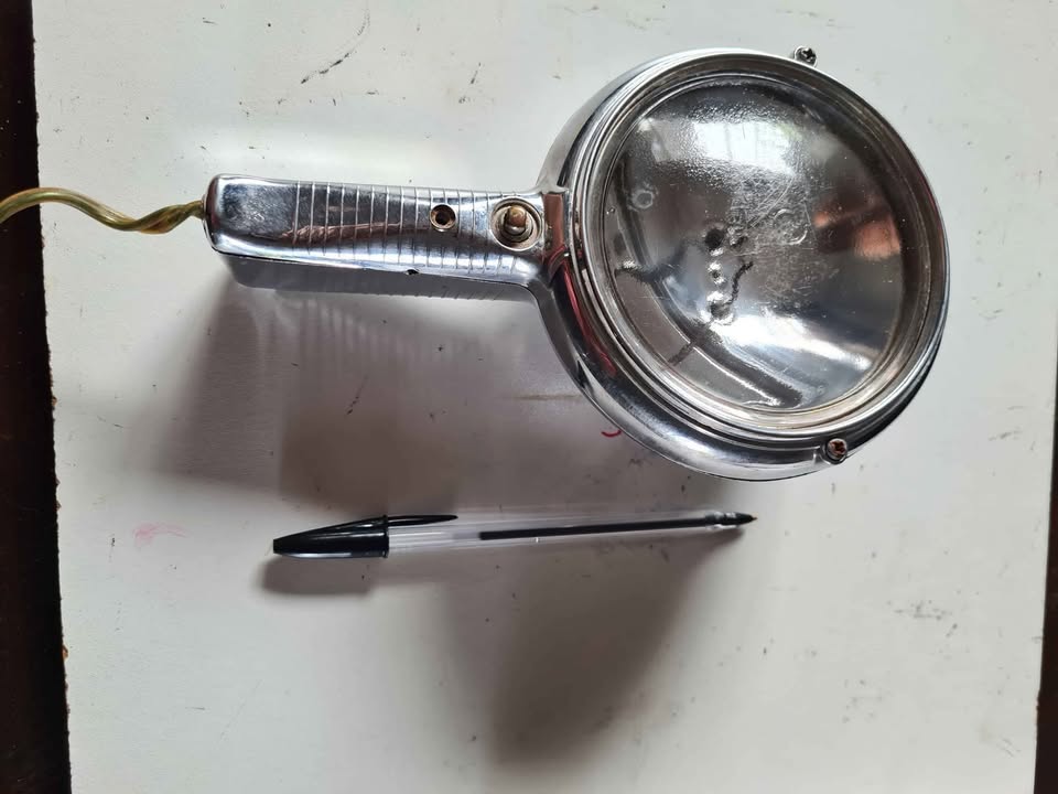 Vintage Electroline Series G hand held spotlight