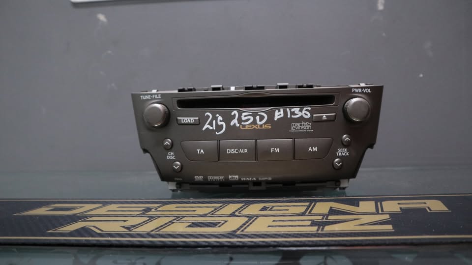 LEXUS 2 IS250 RADIO - Private Seller LEXUS 2 IS250 RADIO - Private Seller
