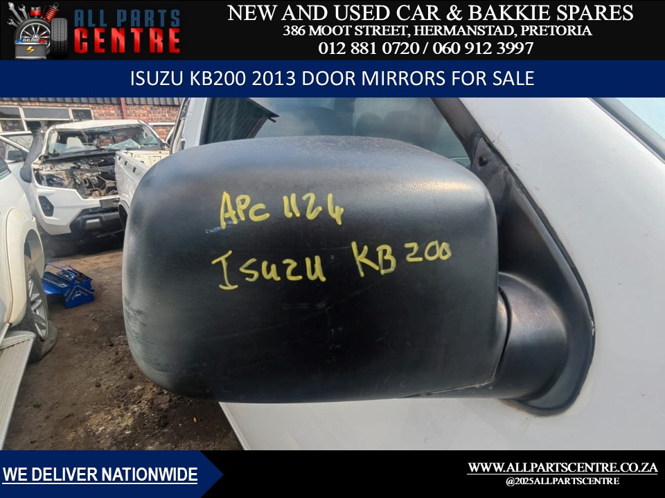 Isuzu KB200 door mirrors for sale - used