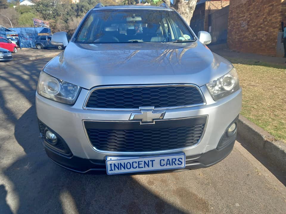 2014 CHEVROLET CAPTIVA 2.4 ENGINE PETROL, AUTOMATIC, MILEAGE  SILVER COLOR