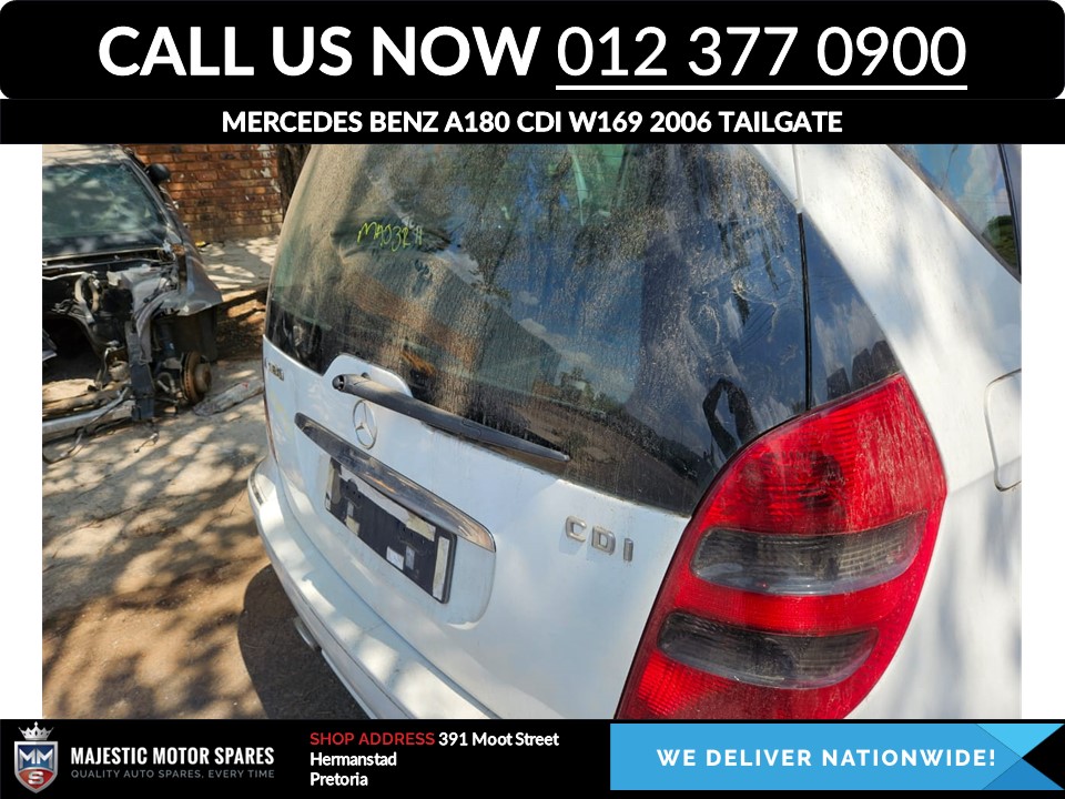 Mercedes Benz A180 CDI 2006 tailgate - Private Seller Mercedes Benz A180 CDI 2006 tailgate - Private Seller
