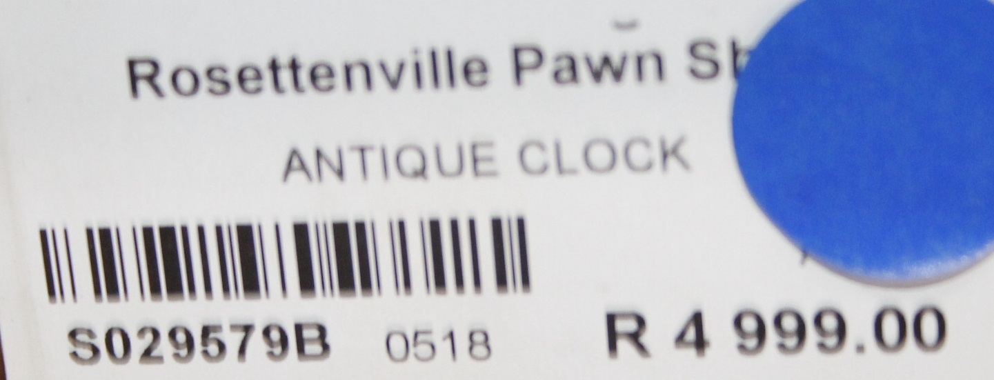 Antique Clock S029579B #Rosettenvillepawnshop