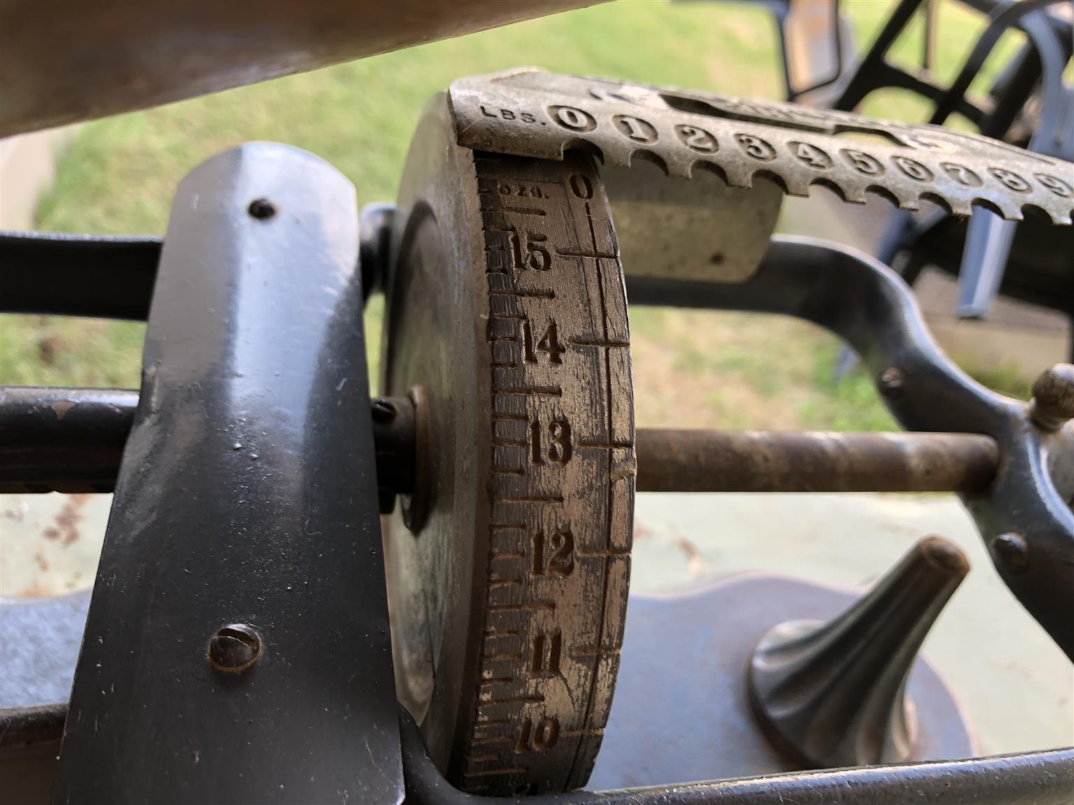 Antique Micrometer Scale