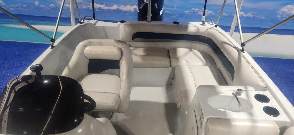RAVEN EXCALDO 17 FT ON TRAILER 115 HP MERCURY OPTIMAX 2012 MODEL