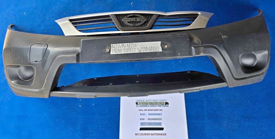 Nissan NP200 Front Bumper With Grille - Private Seller Nissan NP200 Front Bumper With Grille - Private Seller