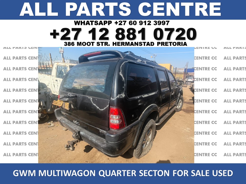 GWM Multiwagon 2008 quarter section for sale used