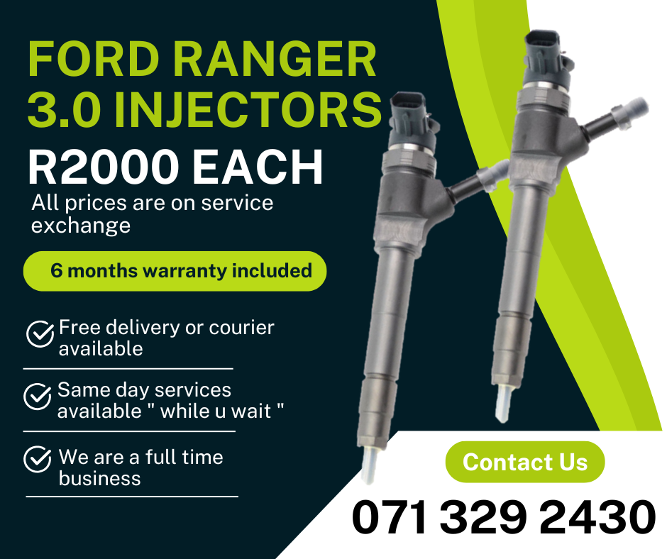 FORD RANGER 3.0 DIESEL INJECTORS FOR SALE WITH WARRANTY - Private Seller FORD RANGER 3.0 DIESEL INJECTORS FOR SALE WITH WARRANTY - Private Seller