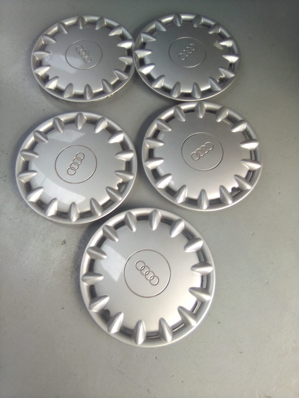 Audi Hubcaps 14" set of 5 - Private Seller