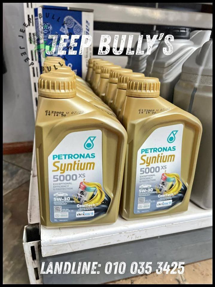 Jeep Bully’s Premium Oil: PETRONAS Syntium 5000 - Private Seller Jeep Bully’s Premium Oil: PETRONAS Syntium 5000 - Private Seller