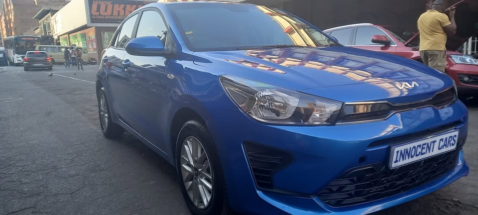 2022 KIA RIO 1.4 MANUAL TRANSMISSION, BLUE COLOUR, 41000KM