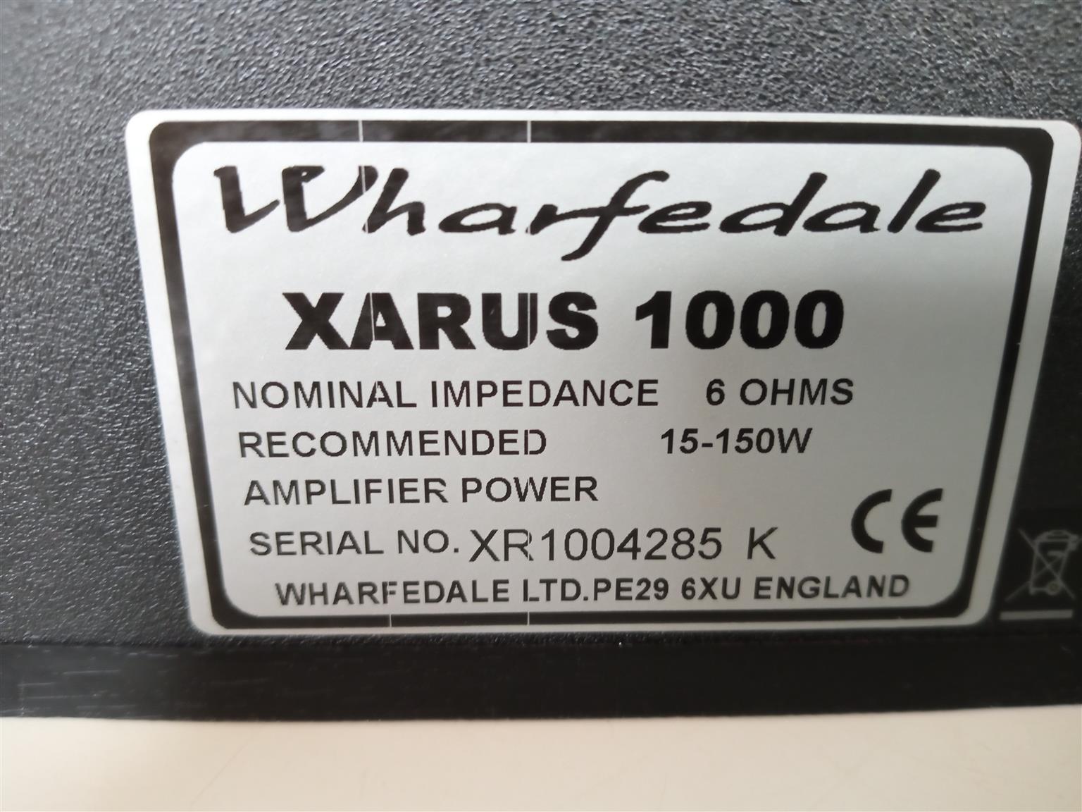 Wharfedale Xarus Speakers
