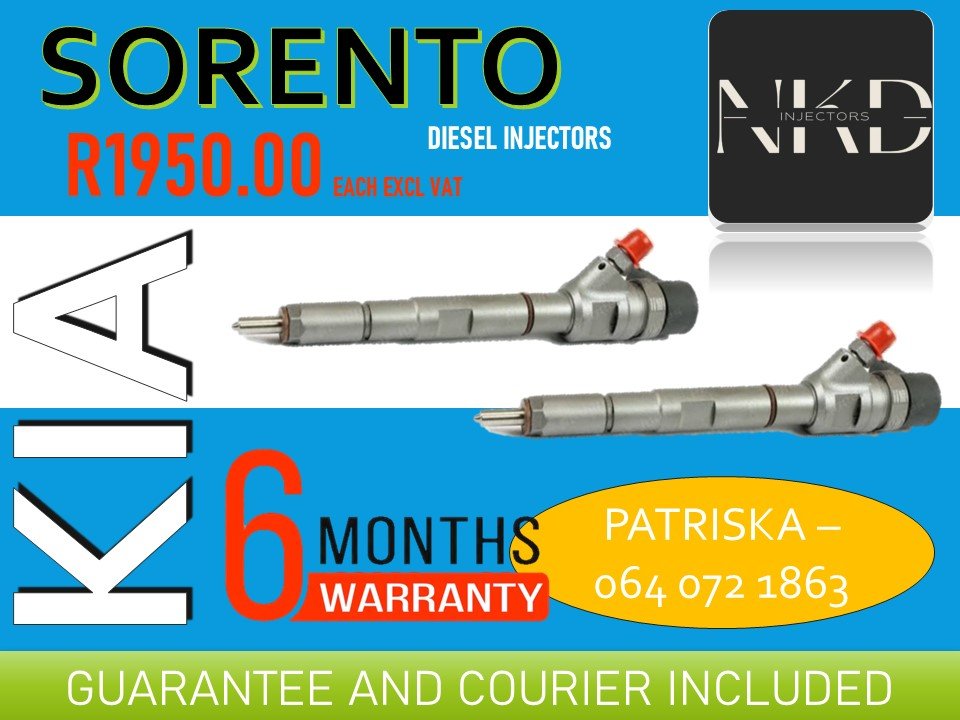 KIA INJECTORS FOR SALE OR TO RECON - Private Seller KIA INJECTORS FOR SALE OR TO RECON - Private Seller