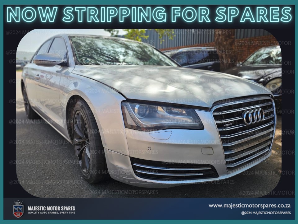 Stripping for Spares – 2012 Audi A8 4.2 Quattro