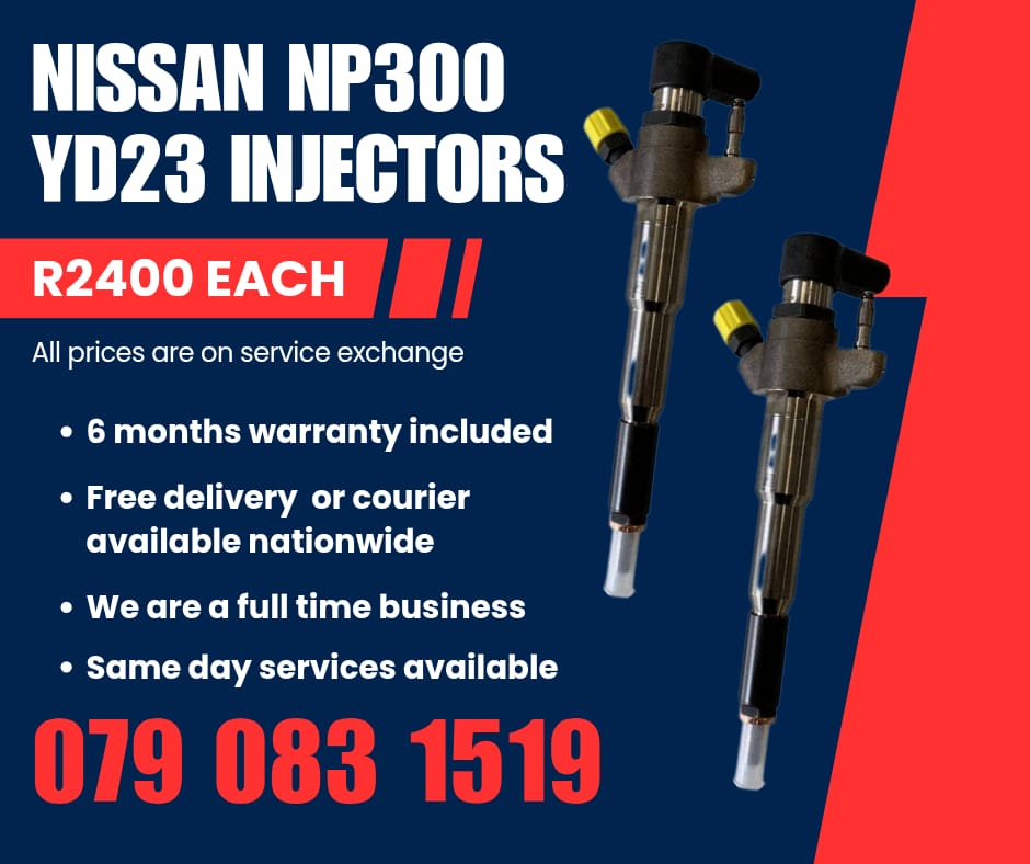 NISSAN NP300 2.3 INJECTORS FOR SALE WITH WARRANTY INCLUDED - Private Seller NISSAN NP300 2.3 INJECTORS FOR SALE WITH WARRANTY INCLUDED - Private Seller