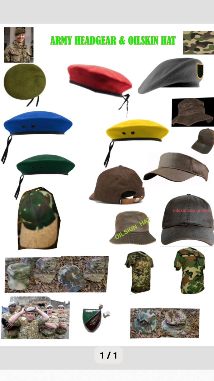 Army headgear