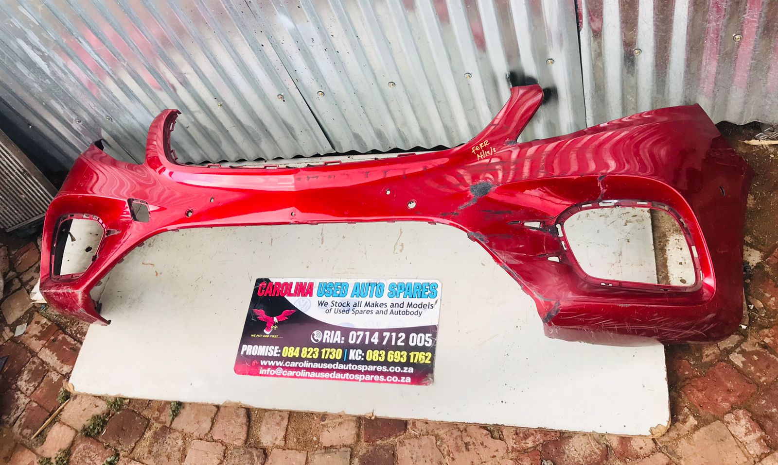 Mercedes Benz W447 Viano front bumper with PDC holes