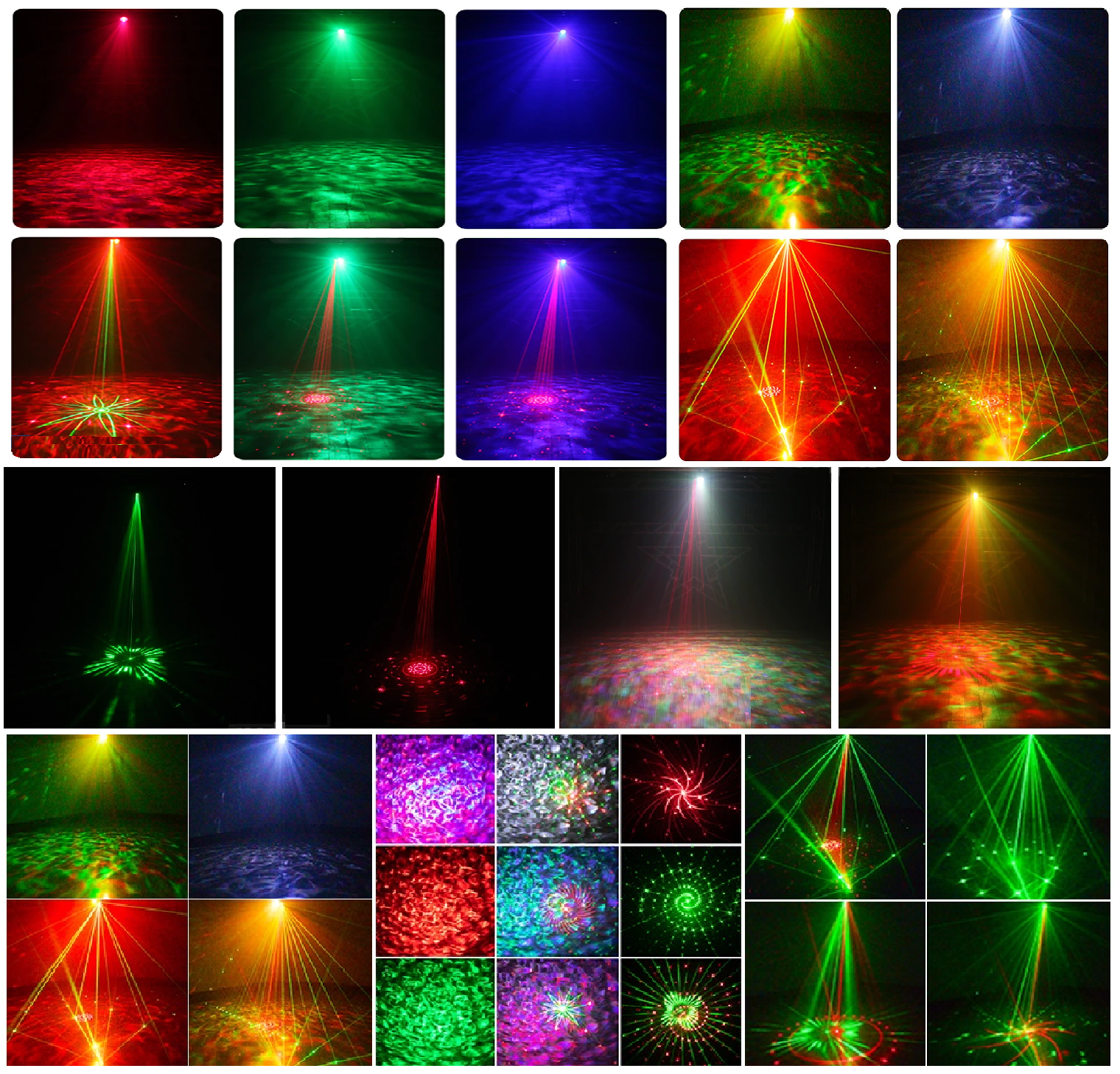 Big Professional Disco Stage DJ Party Flame Laser LED Light. Stunning Show. NEW