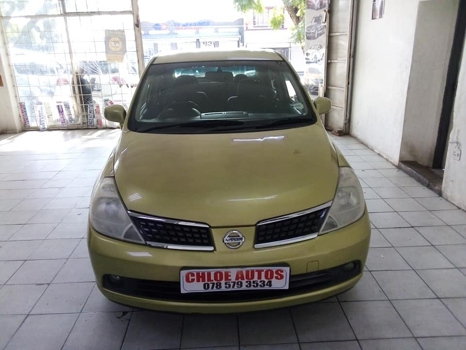 2008 NISSAN TIIDA 1.6 GREEN MANUAL PETROL 116,000KM
