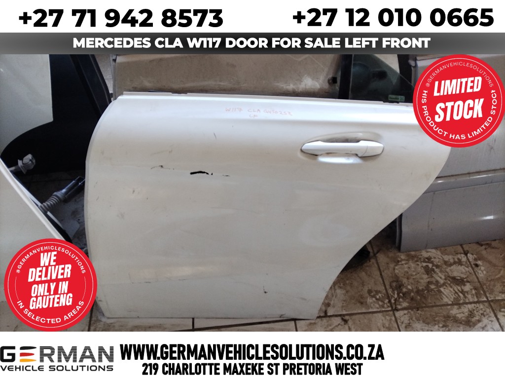 Mercedes CLA w117 door for sale left front - Private Seller Mercedes CLA w117 door for sale left front - Private Seller