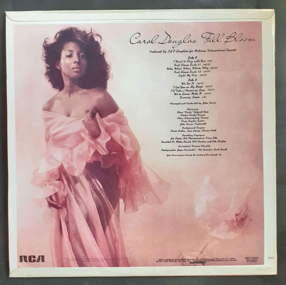 Carol Douglas - Full Bloom LP Record