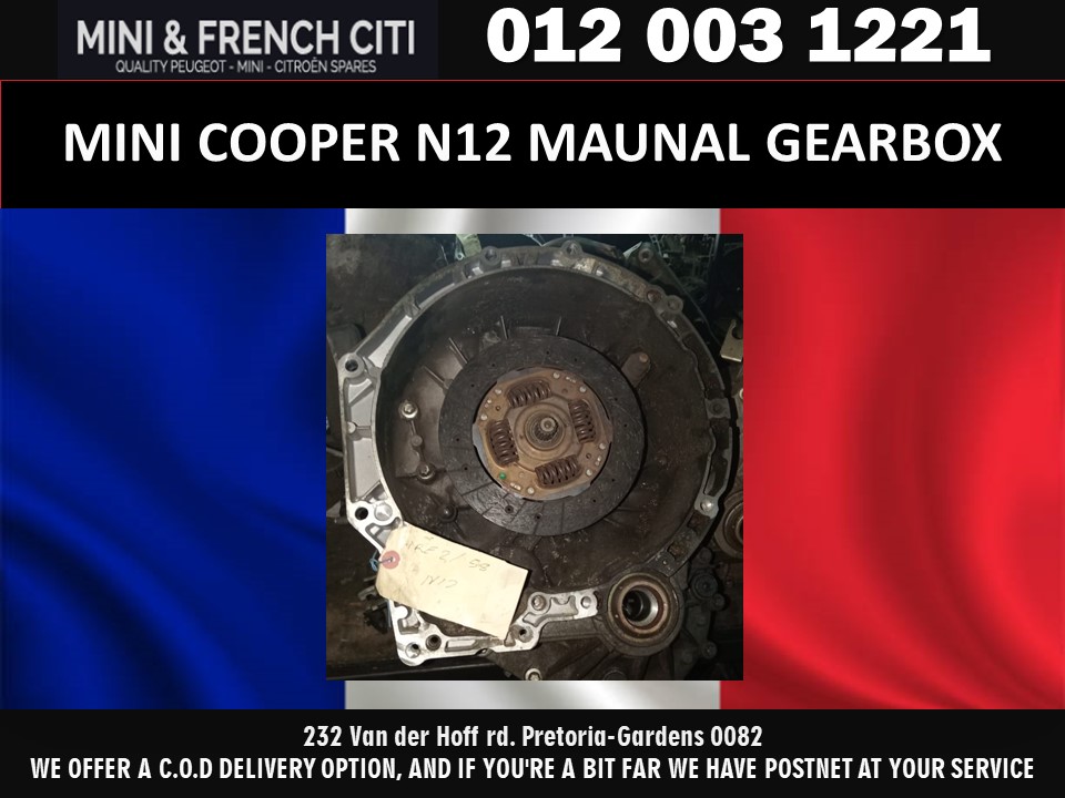 Mini Cooper N12 gearbox transmission for sale used - Private Seller Mini Cooper N12 gearbox transmission for sale used - Private Seller