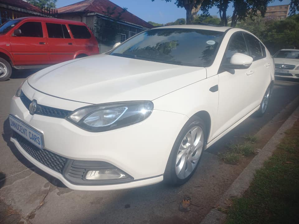 2014 SAIC MOTOR MG6 SEDAN 1.8 T PETROL, MANUAL, WHITE COLOR, MILEAGE