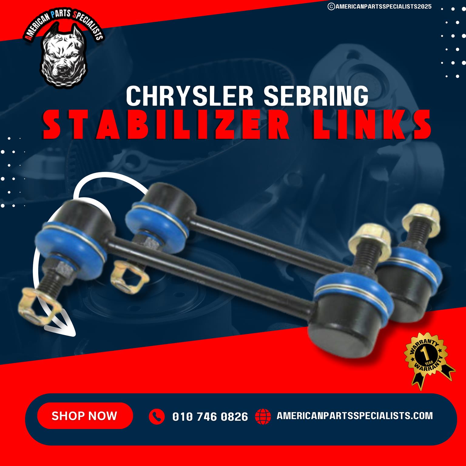 Dodg, Jeep & Chrysler Stabilizer Links For Sale - Private Seller Dodg, Jeep & Chrysler Stabilizer Links For Sale - Private Seller