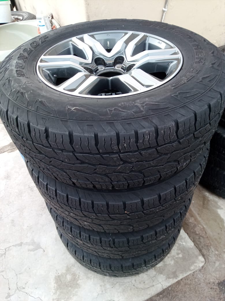 17" Toyota Hilux/Fortuner original mags with used 265/65/17 tyre to use for spar - Private Seller 17" Toyota Hilux/Fortuner original mags with used 265/65/17 tyre to use for spar - Private Seller