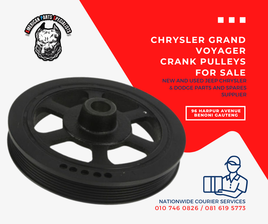 Crank Pulleys For Chrysler Voyager For Sale