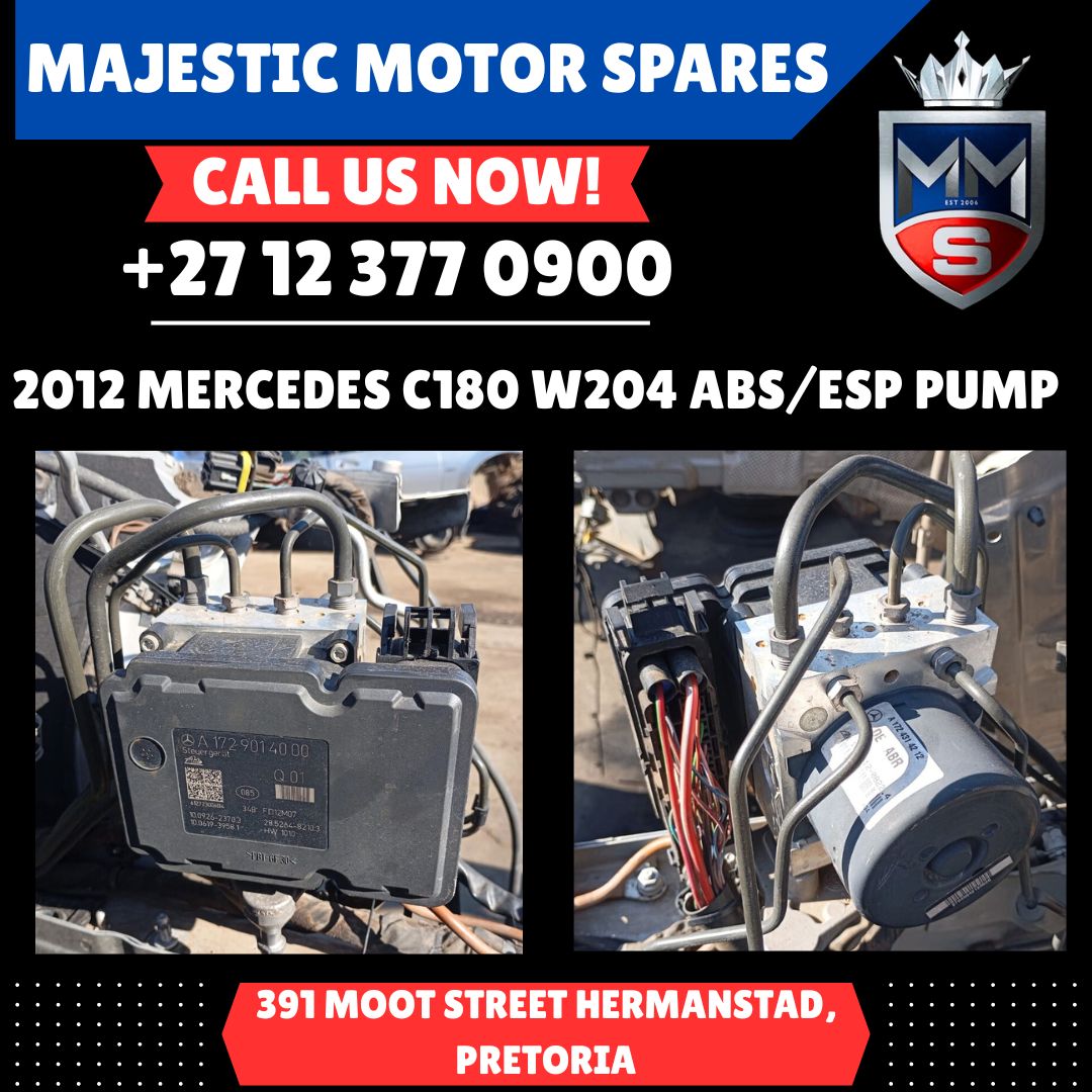 2012 Mercedes-Benz C180 W204 Abs/Esp pump for Sale - Used! - Private Seller 2012 Mercedes-Benz C180 W204 Abs/Esp pump for Sale - Used! - Private Seller