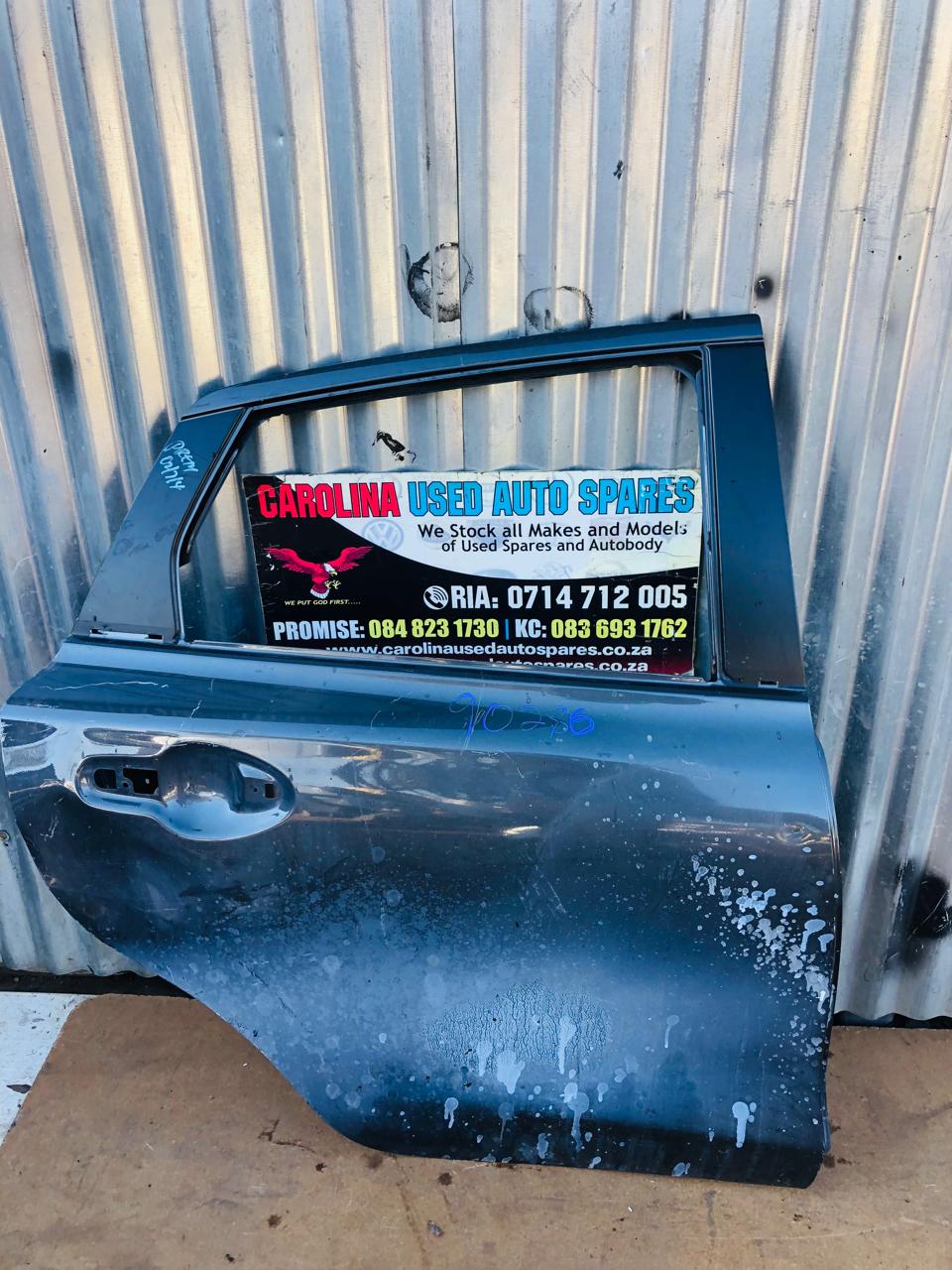 Toyota Starlet right rear/back door Toyota Starlet right rear/back door
