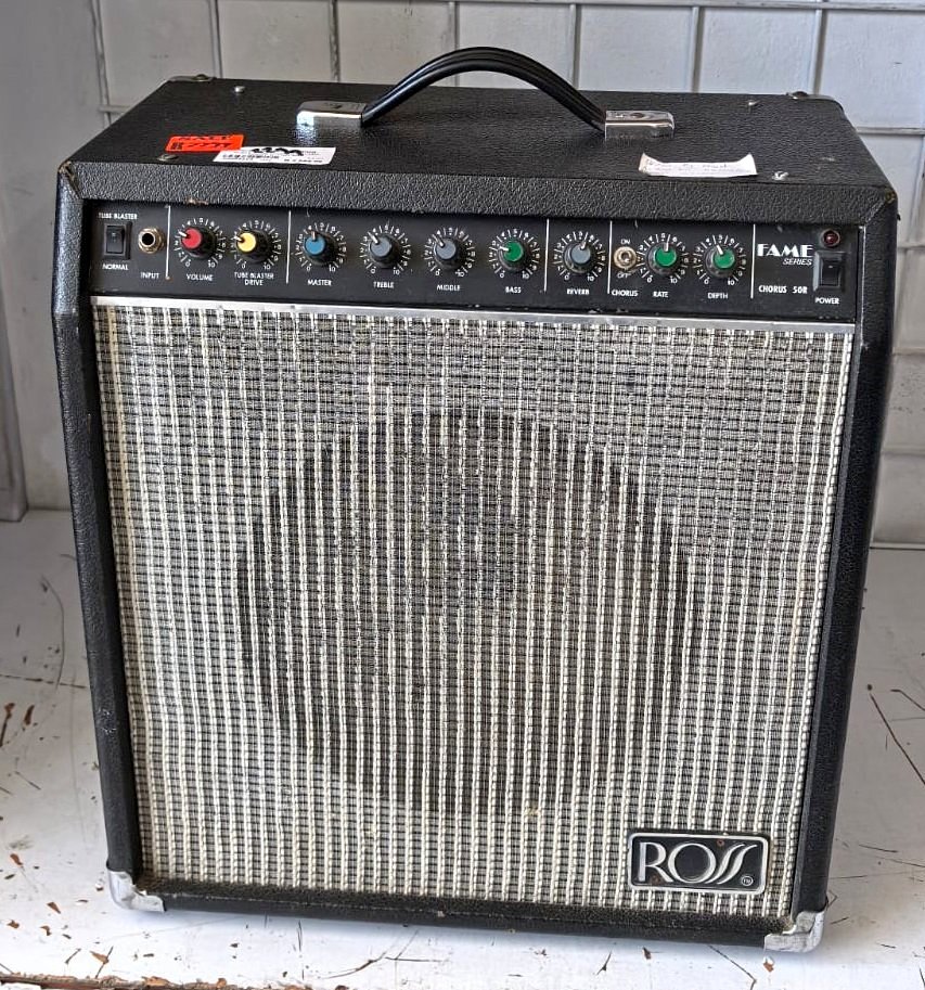 Ross guitar amp S056822A