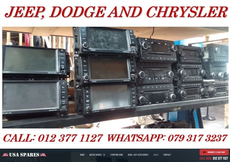 Jeep, Dodge & Chrysler Second-Hand Radio's For Sale - Private Seller Jeep, Dodge & Chrysler Second-Hand Radio's For Sale - Private Seller