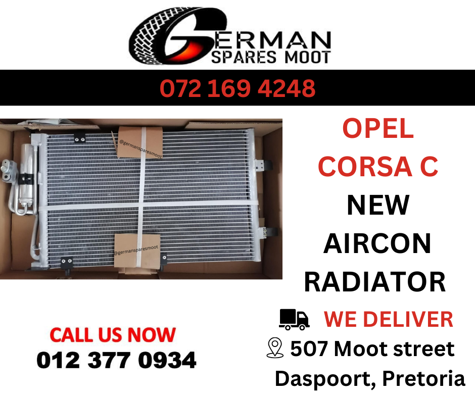 Opel Corsa C New Aircon Radiator Opel Corsa C New Aircon Radiator