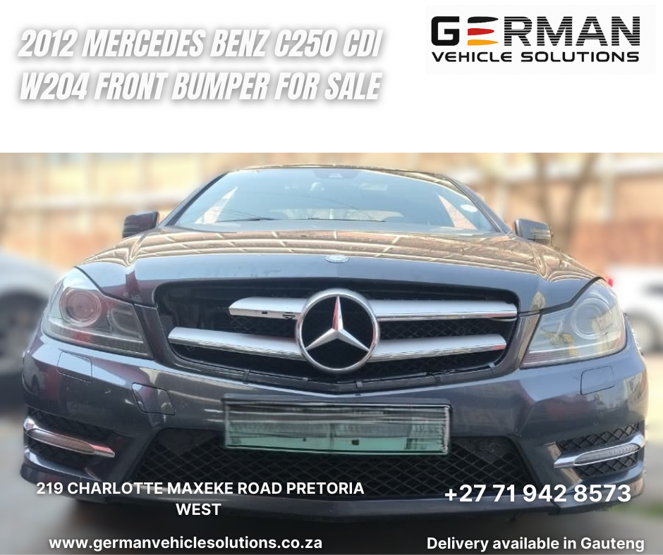 2012 Mercedes Benz c250 cdi w204 front bumper for sale - Private Seller 2012 Mercedes Benz c250 cdi w204 front bumper for sale - Private Seller