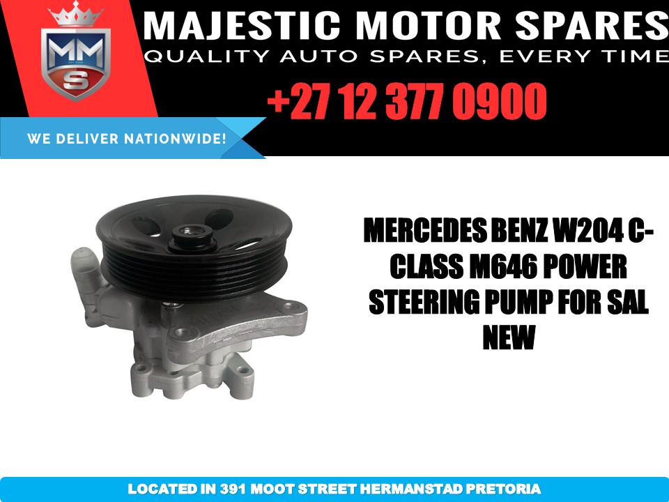Mercedes Benz M646 W204 C CLASS power steering pump for sale - Private Seller Mercedes Benz M646 W204 C CLASS power steering pump for sale - Private Seller