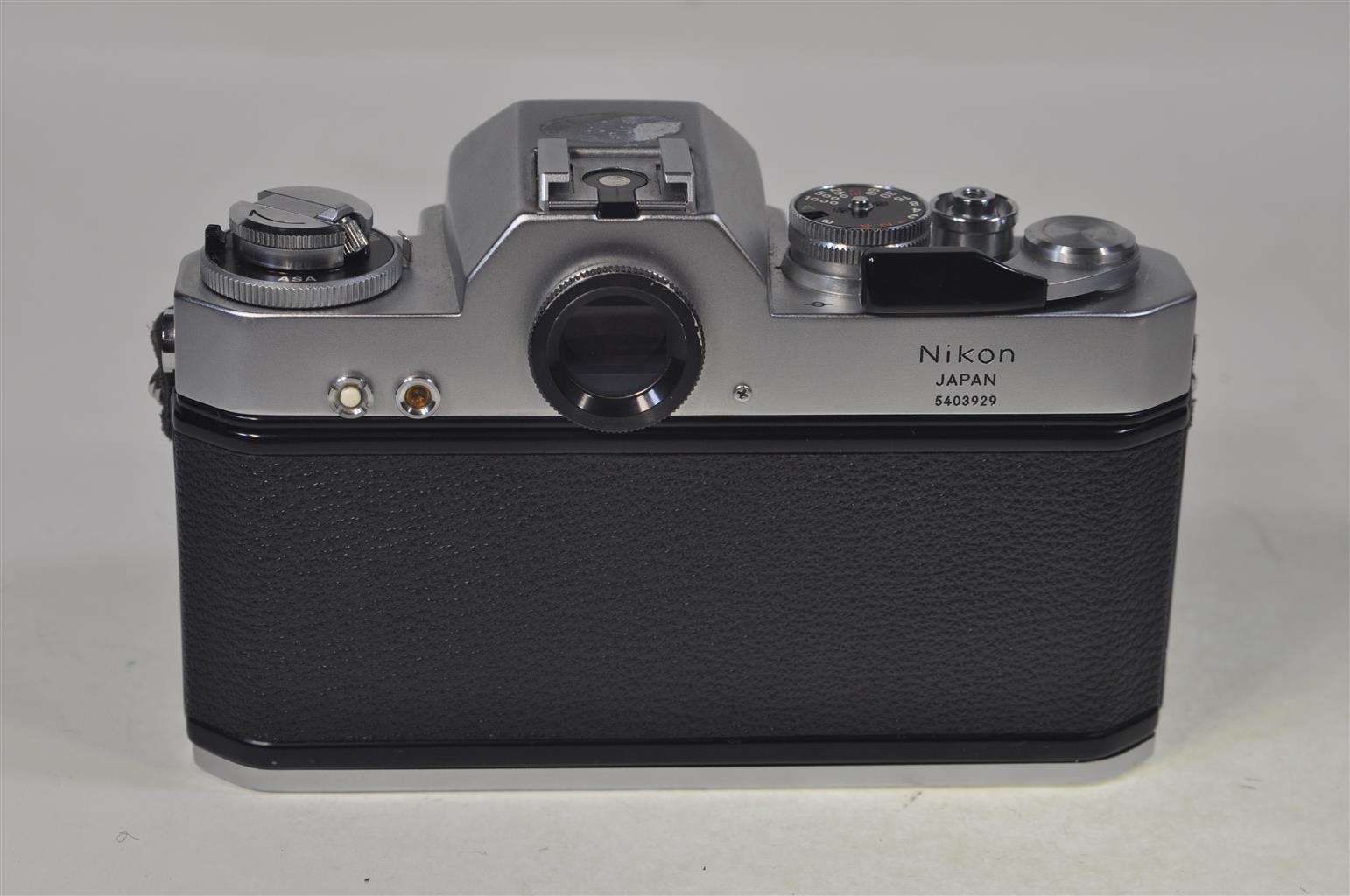 Nikkormat EL film camera with a 50mm Nikkor lens