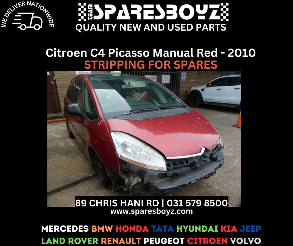 Citroen C4 Picasso Manual Red - 2010 STRIPPING FOR SPARES - Private Seller Citroen C4 Picasso Manual Red - 2010 STRIPPING FOR SPARES - Private Seller