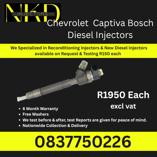 CAPTIVA BOSCH DIESEL INJECTORS FOR SALE - Private Seller CAPTIVA BOSCH DIESEL INJECTORS FOR SALE - Private Seller