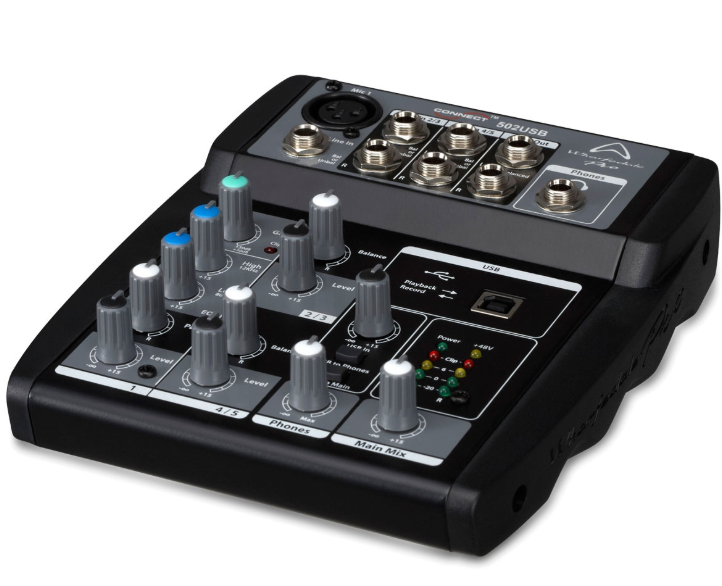 Wharfedale Connect 502 USB mixing console for sale