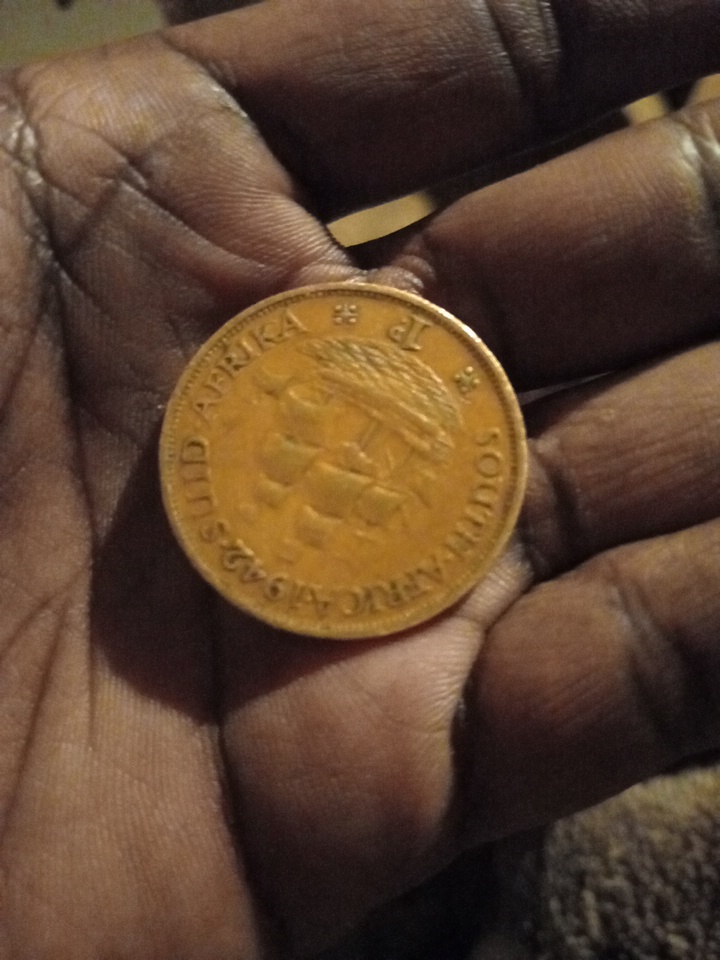1942 South African 1 penny coin for sale 1942 South African 1 penny coin for sale