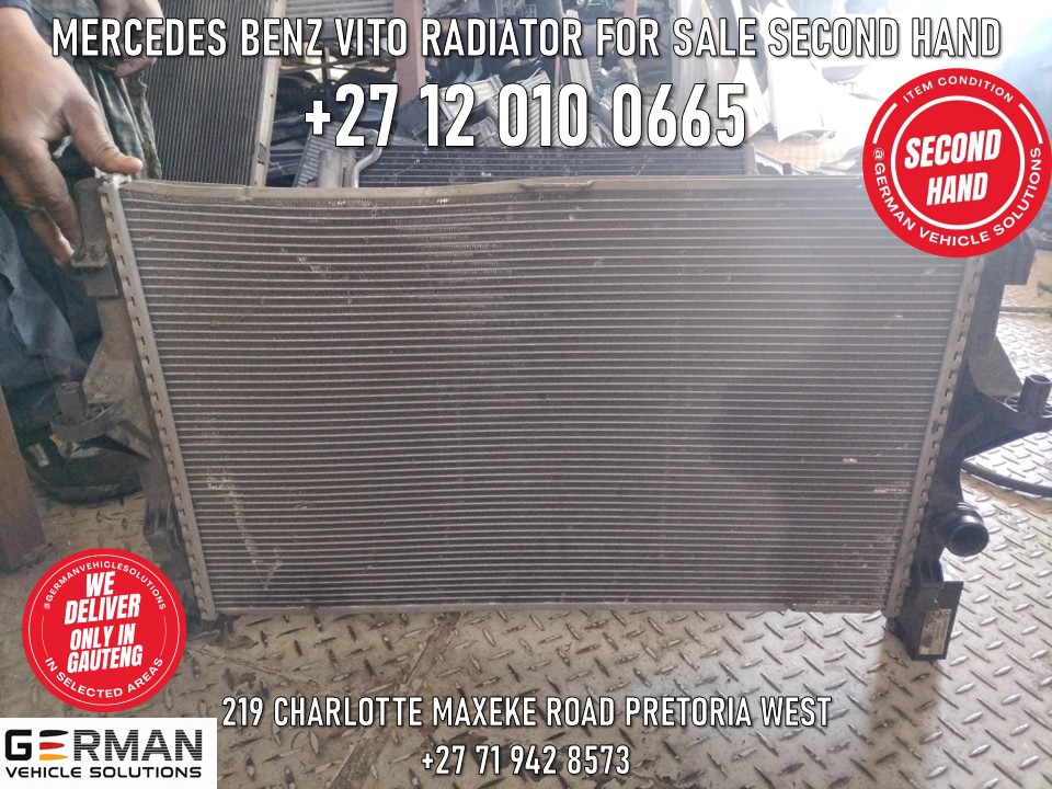 Mercedes Benz vito radiator for sale - Private Seller Mercedes Benz vito radiator for sale - Private Seller