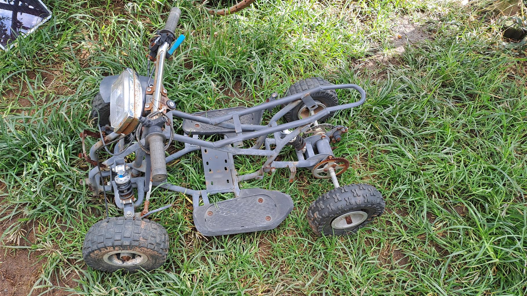 Quad bike body/chassis for sale or to swap for bigger one. What you see in the p