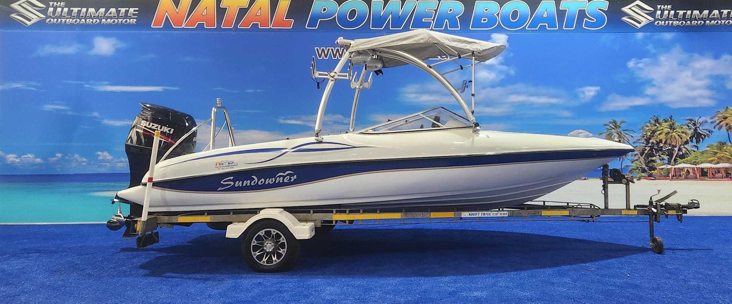 SUNDOWNER 190 ON TRAILER 150 HP SUZUKI 4 STROKE SUNDOWNER 190 ON TRAILER 150 HP SUZUKI 4 STROKE