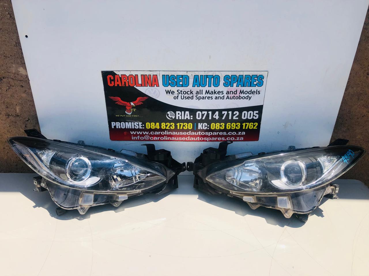 Mazda 3 left and right side preface headlight (2016) - Private Seller