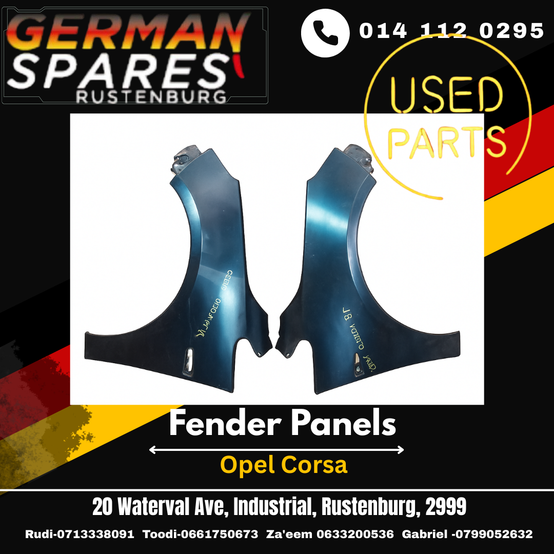 Opel Corsa right and left fenders-used - Private Seller Opel Corsa right and left fenders-used - Private Seller